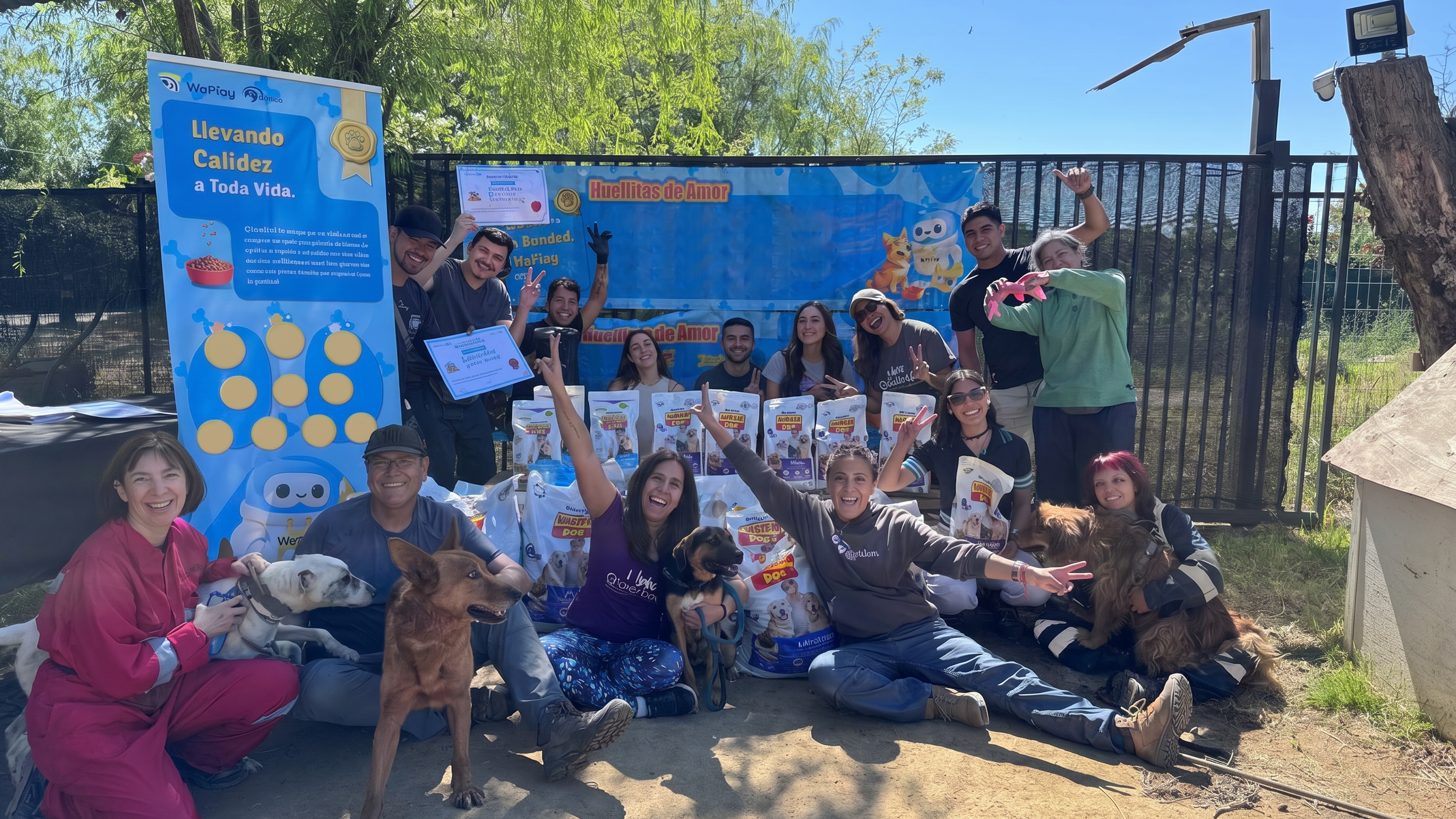 WePlay se une a una organización benéfica chilena para lanzar la campaña temática del Día Internacional del Perro: 'Paws for Love'