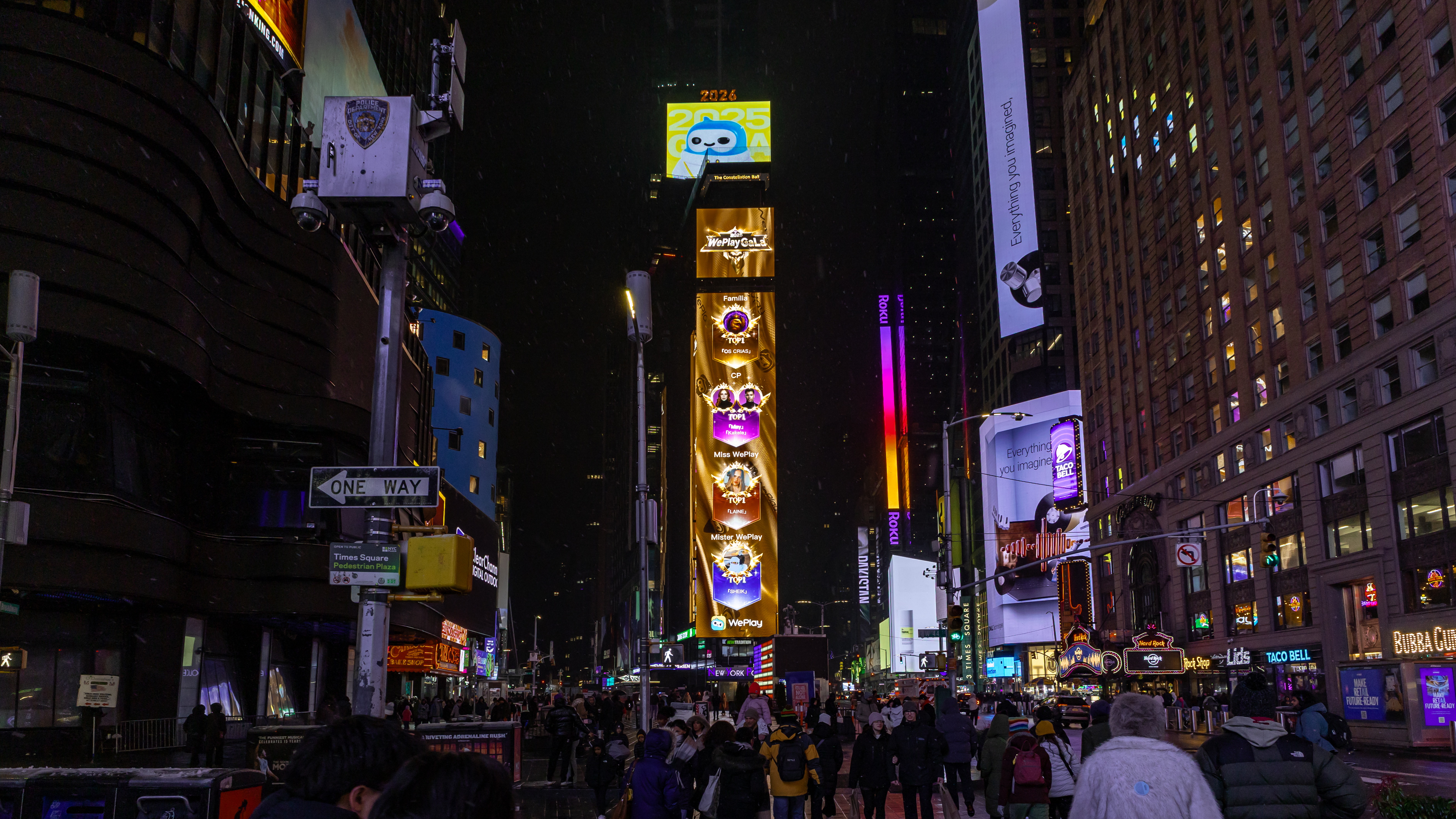 WePlay llega a Times Square de Nueva York y marca una nueva etapa en su estrategia de marca global